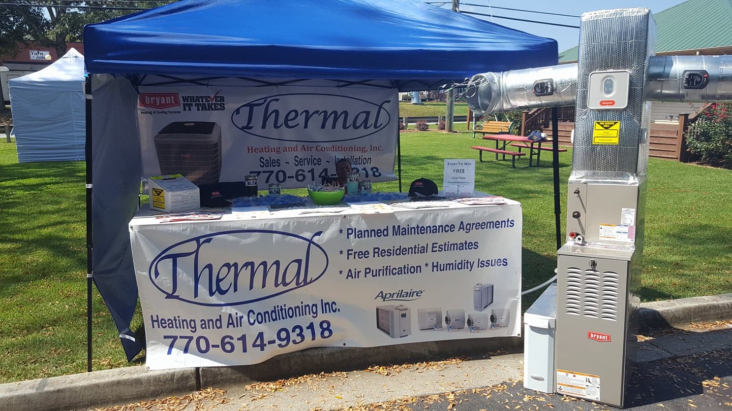 Thermal Heating & Air Conditioning at a local Metro Atlanta community event