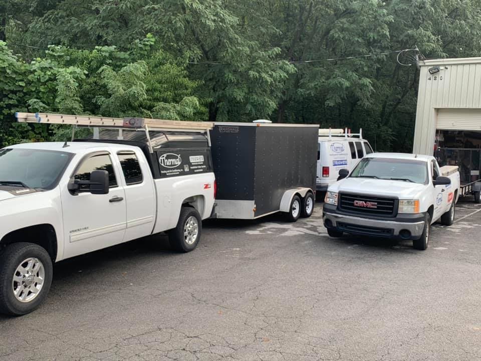 Thermal Heating & Air Conditioning fleet of service trucks — Lawrenceville, GA
